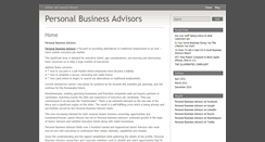 Desktop Screenshot of pba.personalbusinessadvisors.com